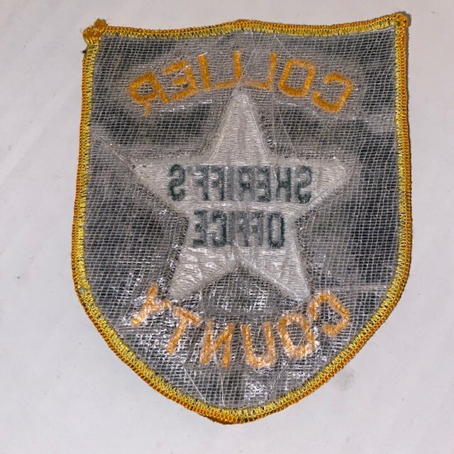 COLLIER COUNTY FLORIDA SHERIFF'S OFFICE PATCH