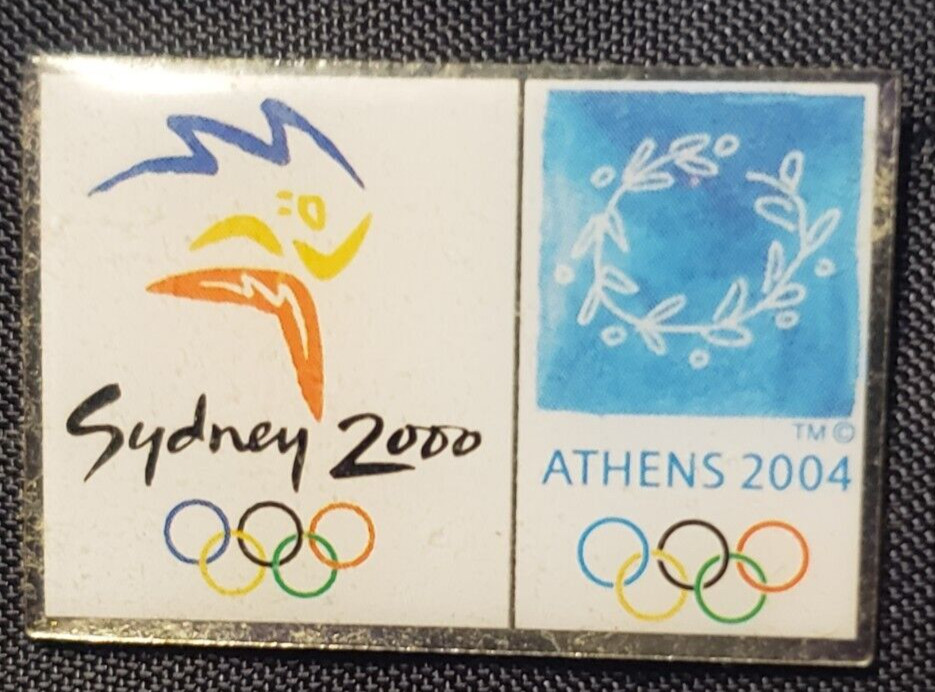 2000 SYDNEY AND 2004 ATHENS OLYMPIC PIN