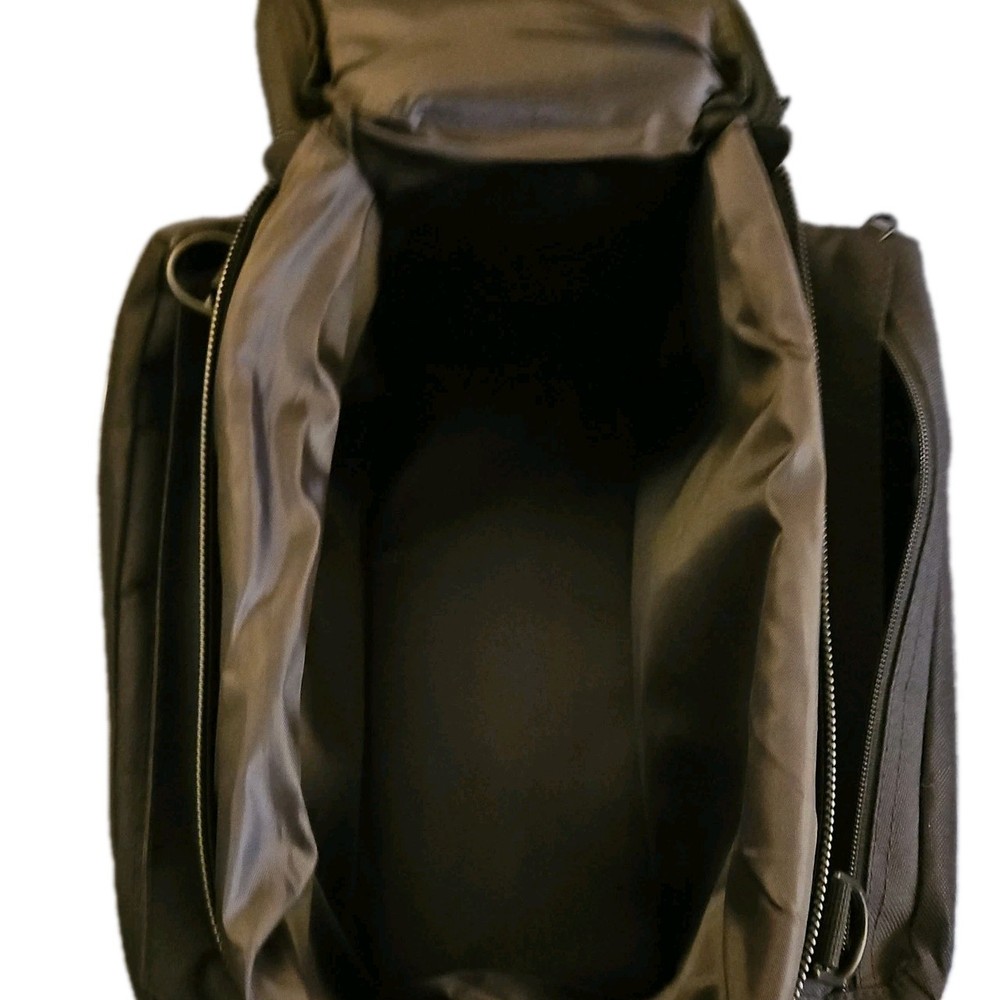 Cycle Force Group Saddle Bag Large Capacity Black Reflective