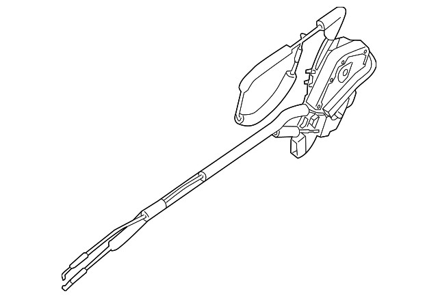 Genuine Nissan Lock Actuator 82501-9AN0A
