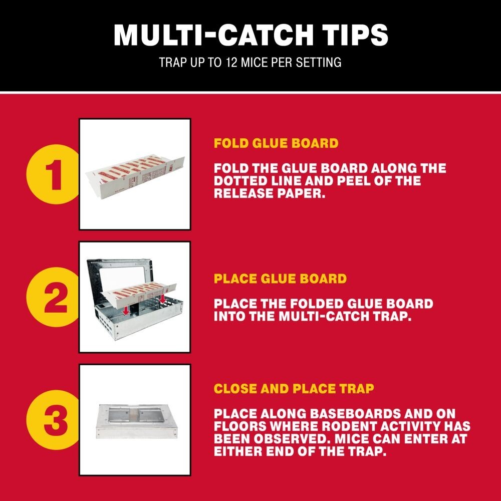Catchmaster Pro Strength Mouse & Insect Glue Boards