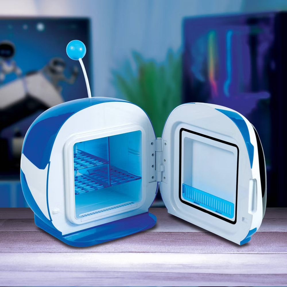 Astro Bot Figural Head Mini Fridge