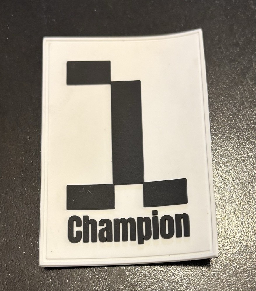 Number 1 Champion Podium Patch