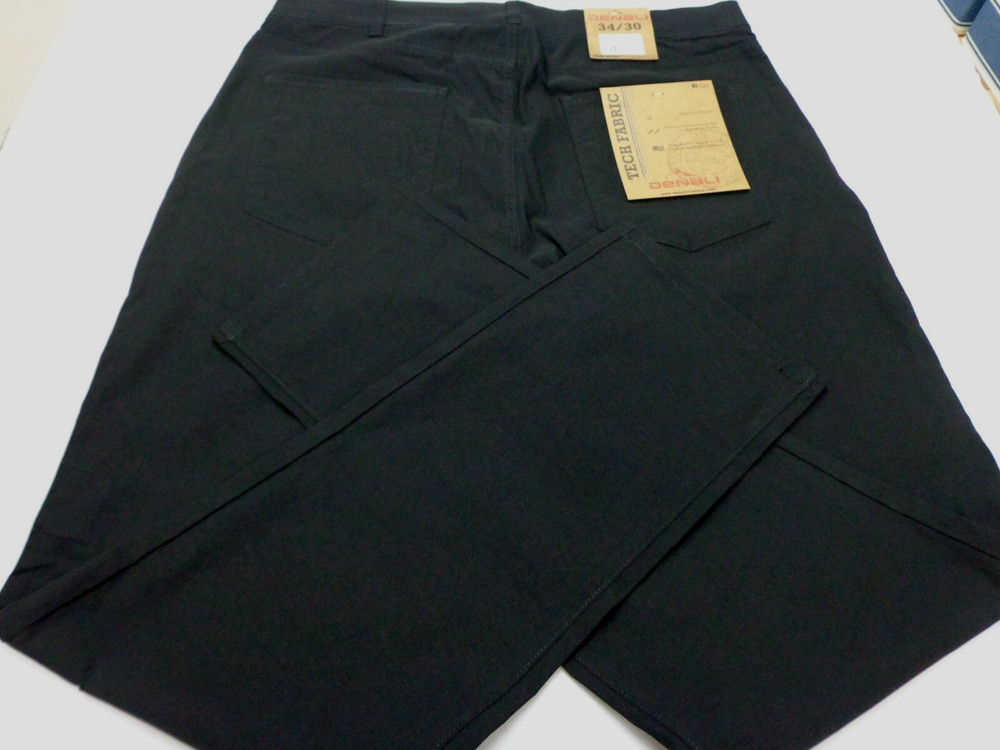 DENALI Black Tech Fabric Stretch Pants NWT 34/30 MSRP $54