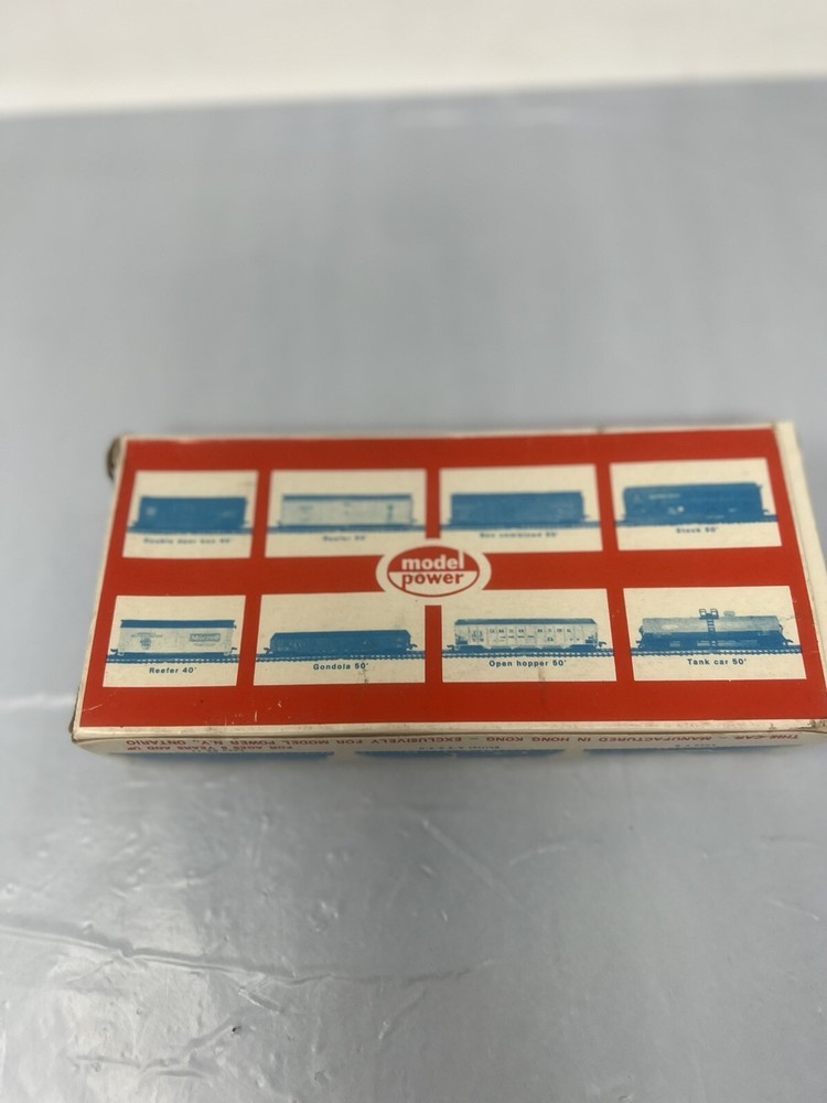 Model Power Train Box Carts Lot Vintage