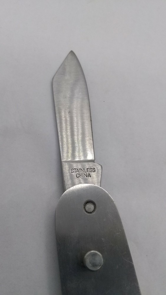 Ozark Trial Camping Utility Knife, Pick Uten and Spoon.