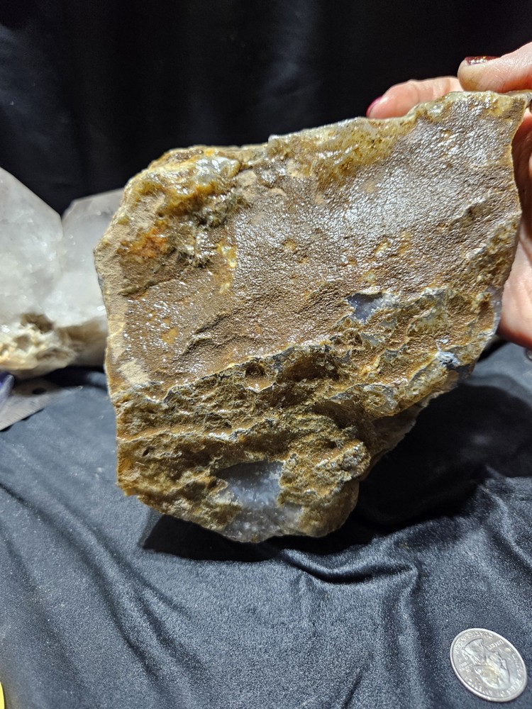 Plume Agate Multicolored Specimen Natural Form (6lbs 11oz)