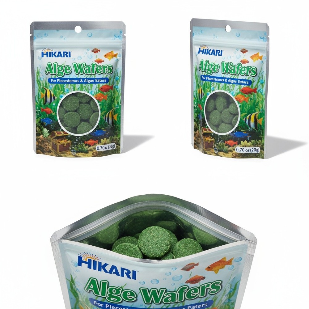 Hikari Algae Wafers for Pets, 0.70-Ounce