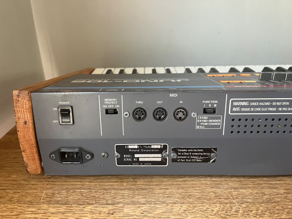 Roland Juno-106 Six-Voice Polyphonic and Programmable Analog Synthesizer
