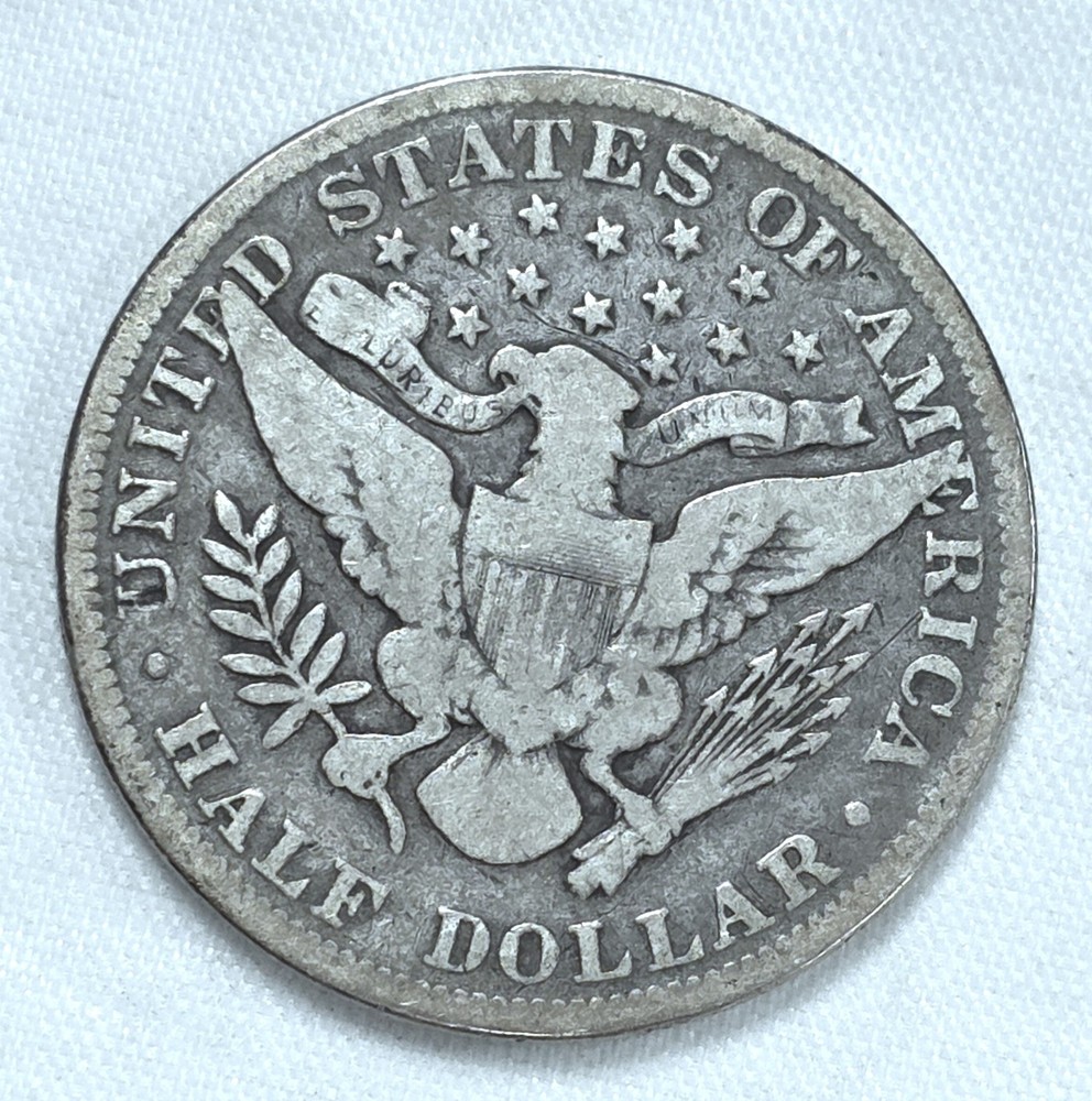 1895 Barber Half Dollar