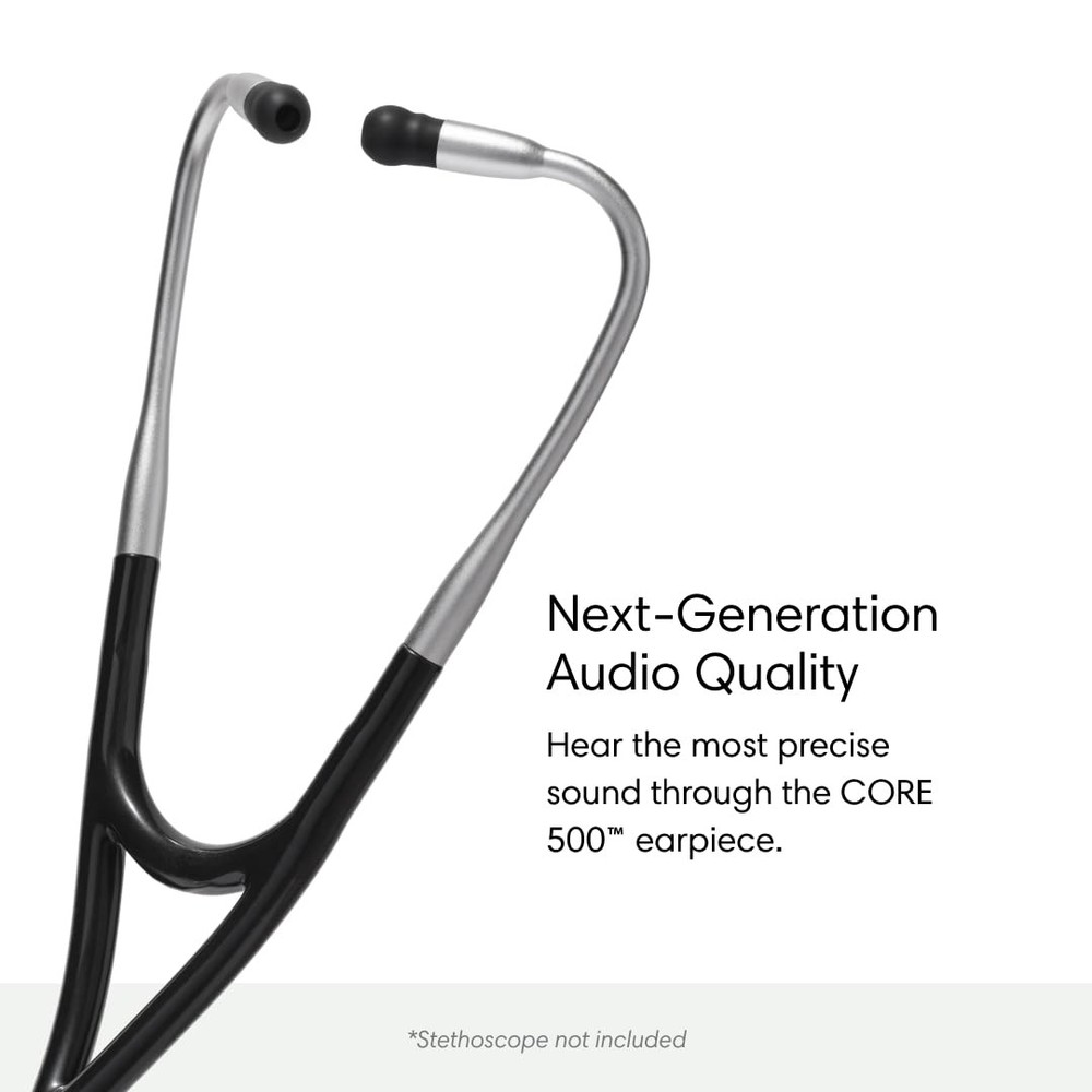 Eko CORE 500™ Digital Stethoscope Earpiece Silver