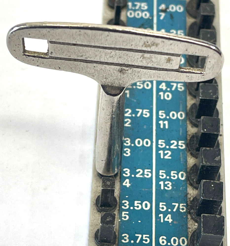 Antique German Steel Clock Key #4