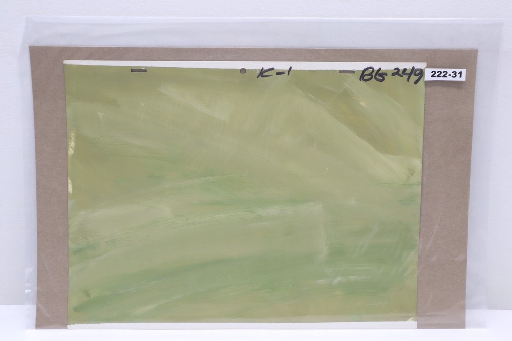 Original Hand Painted Animation Production Background (222-31)