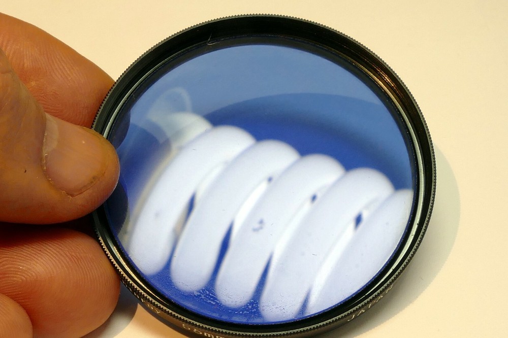 Quantaray 55mm Filter 80A multi-coated deep blue