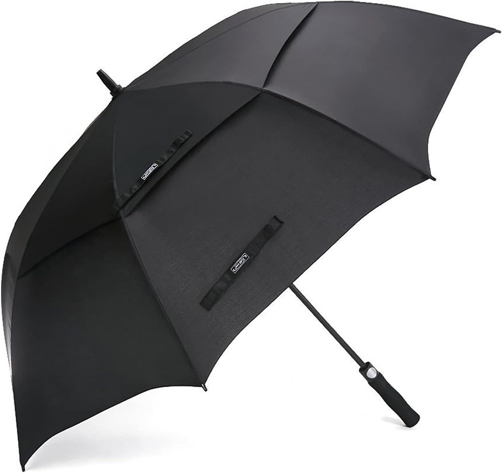 Oversized 47-68 Inch Automatic Open Golf Umbrella - Windproof & Waterproof