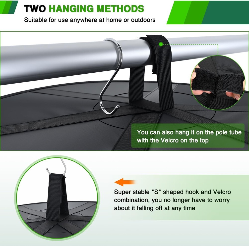 6 Layer Herb Drying Rack Hanging Mesh Net Foldable Plant Drying Racks 24" w