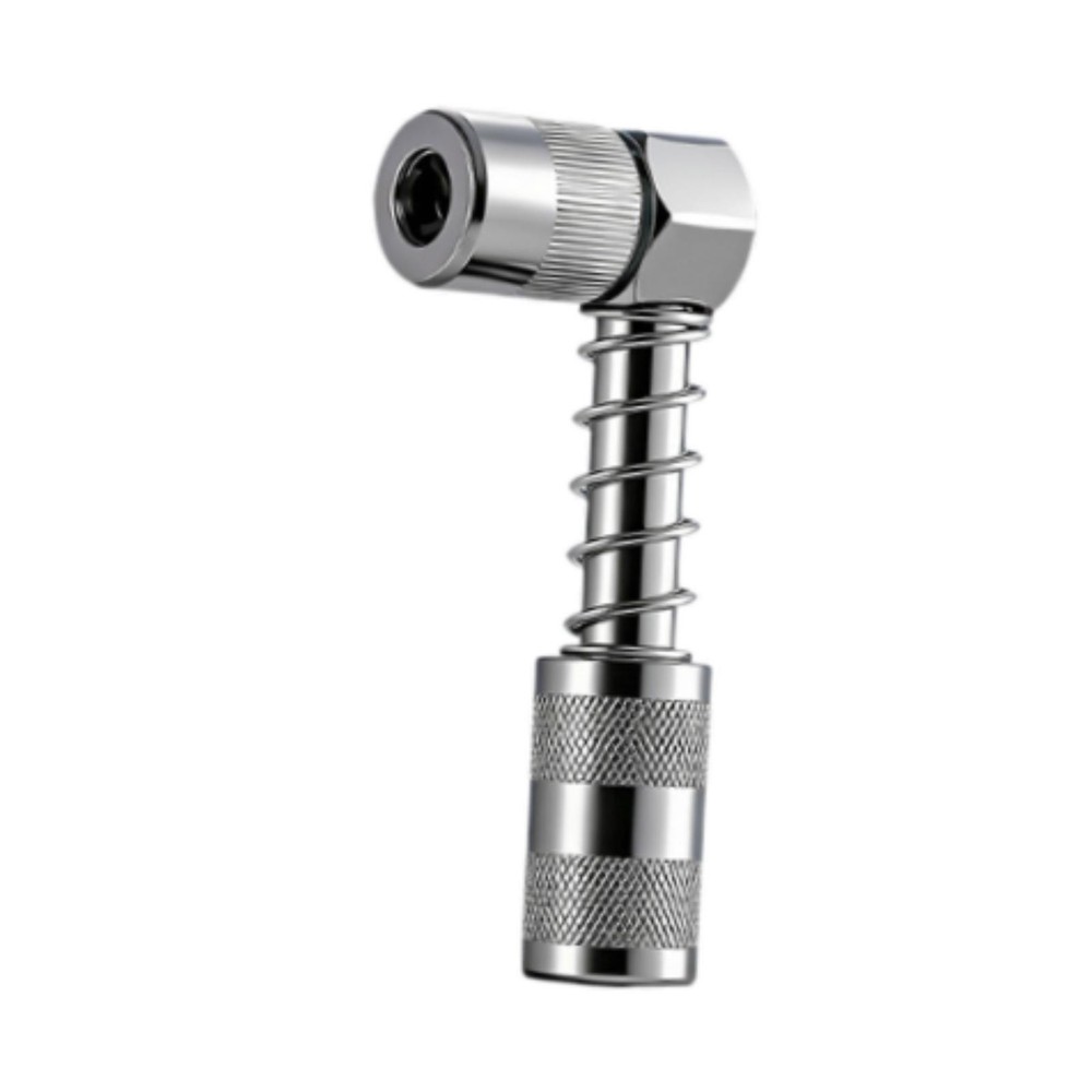 90 Degree Grease Coupler Adapter for Tight Spaces Right Angle
