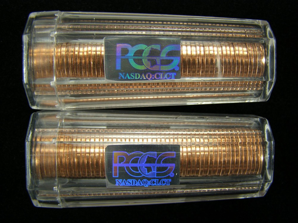 2009 P&D LINCOLN CENT ROLLS "Formative Years" PCGS BU