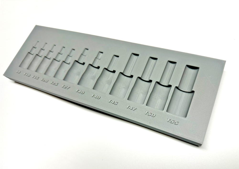 Snap On - 12 PC. Torx Tool Tray - Gridfinity - Read Description -