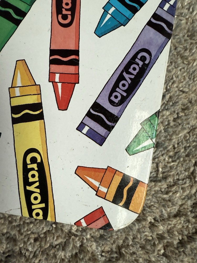 Vintage Crayola Lot Tin 1991