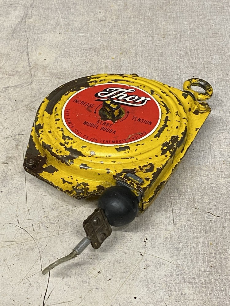 Vintage Thor Self Retracting Cable Line