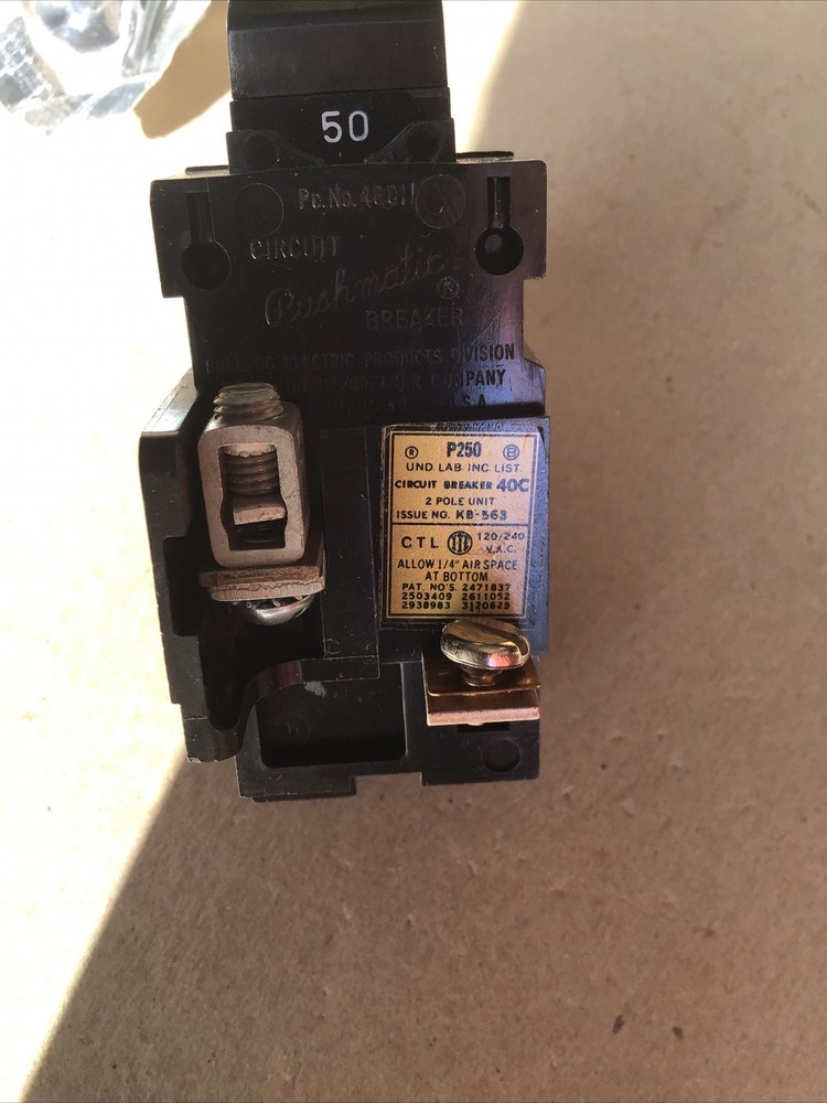 Pushmatic Breaker 46011
