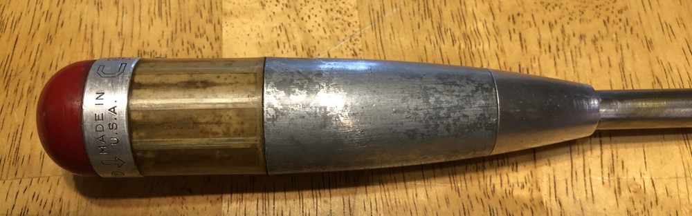 CRAFTSMAN USA HAND PUSH DRILL WITH (6) BITS VINTAGE