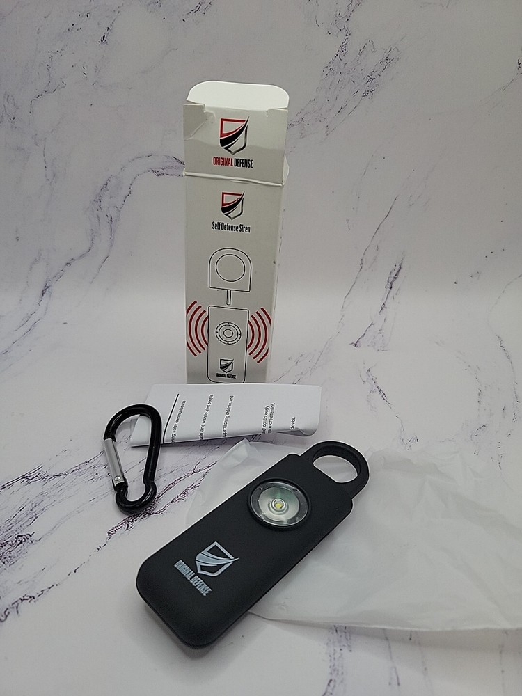 Self Defense 125dB Siren LED Keychain