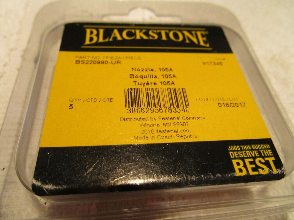 (5) 3" 105A Blackstone® Air Nozzle