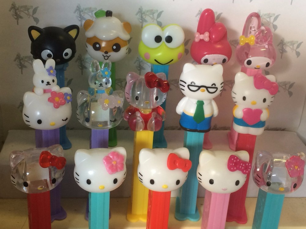 PEZ Hello Kitty Series  -  Choose Character - Use for Crafts