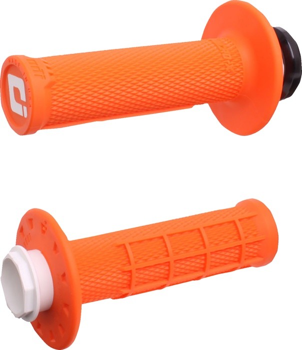 ODI Micro-X Half Waffle V2 Lock-On Grips 7/8" Orange