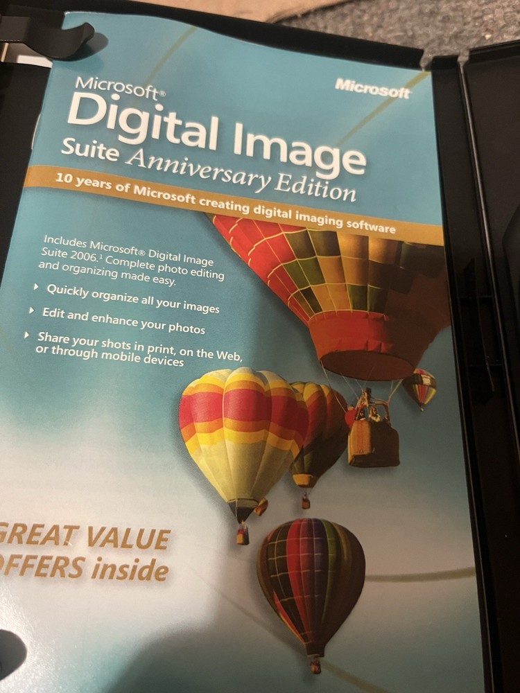 Microsoft Digital Image Suite Anniversary Edition New