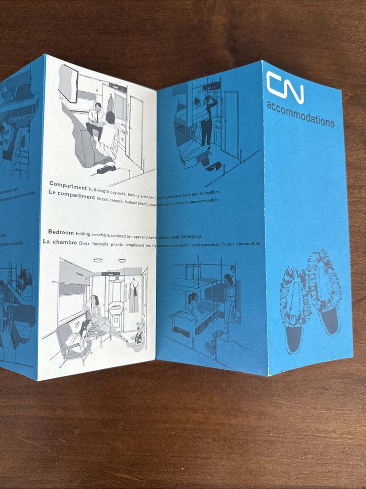 CN Train Accommodations Guide - English & French