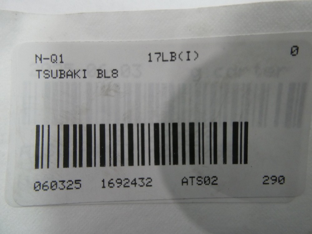Tsubaki BL866 Single Roller Chain