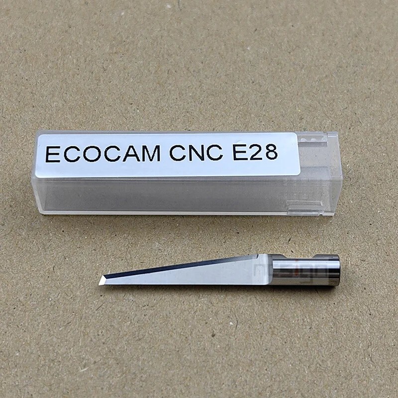1PCS NEW ECOCAM CNC E28 SOLID CARBIDE BLADE FOR TANGENTIAL CUTTING MODULES