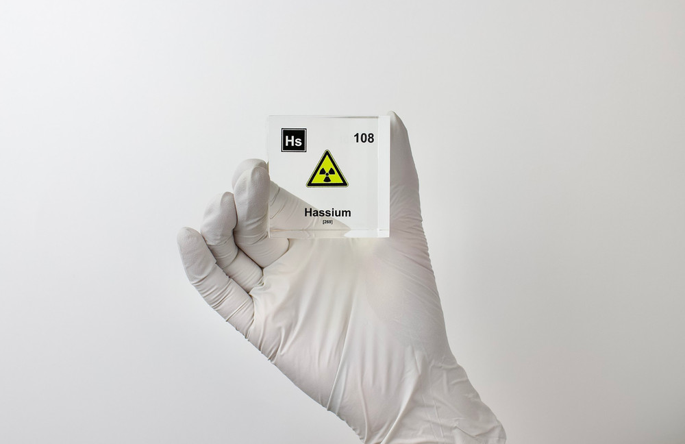 Hassium Element Cube