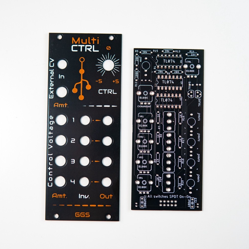 Multi CTRL / Eurorack / DIY / Control Voltage (CV) Processor / Modular Synth