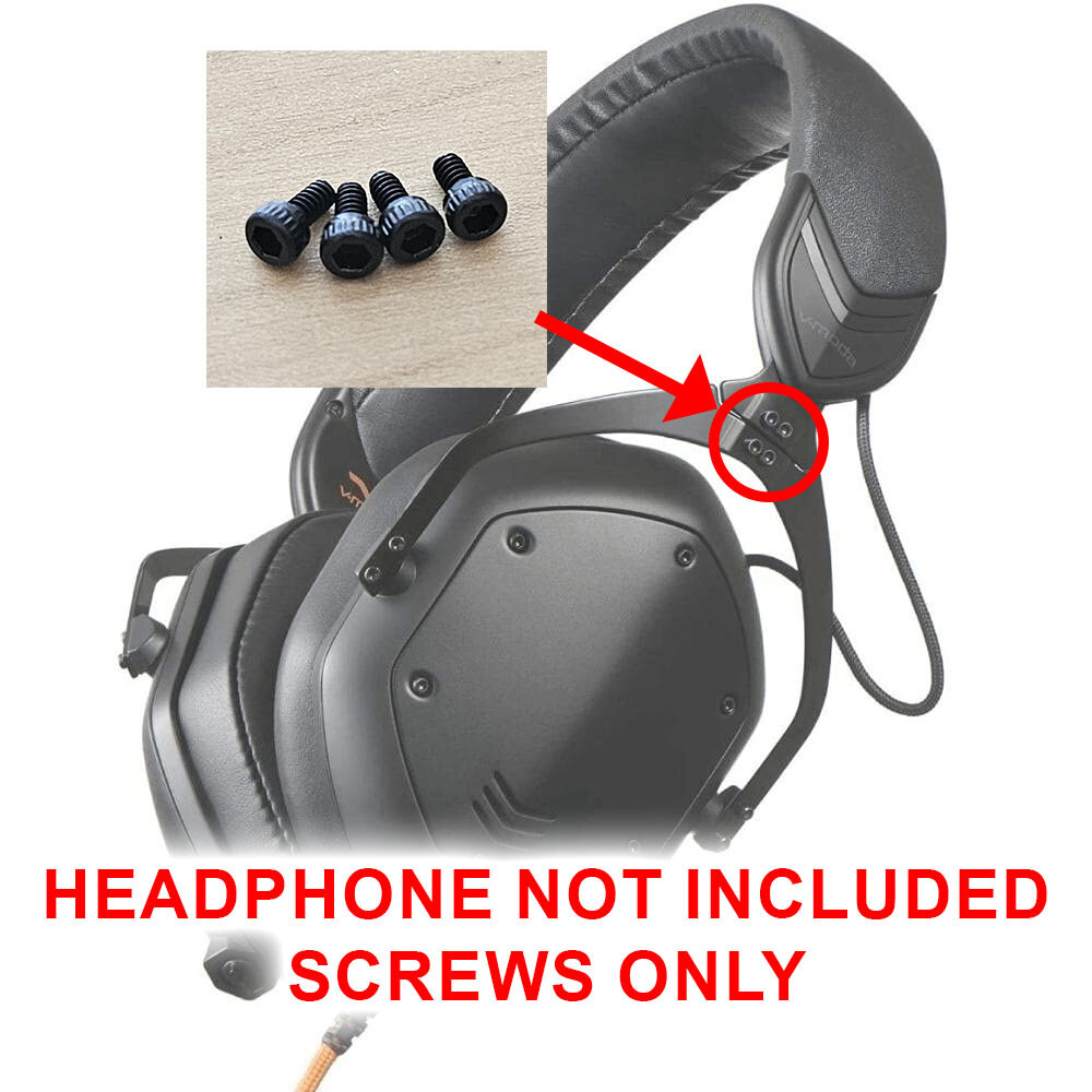 Replacement Hinge Screws for V-MODA Crossfade 2 Wireless, Crossfade 3 Wireless