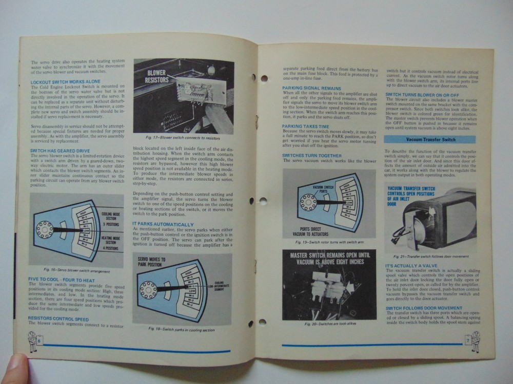 Original 1971 Master Technicians Auto-Temp II Reference Book-Plymouth,Dodge
