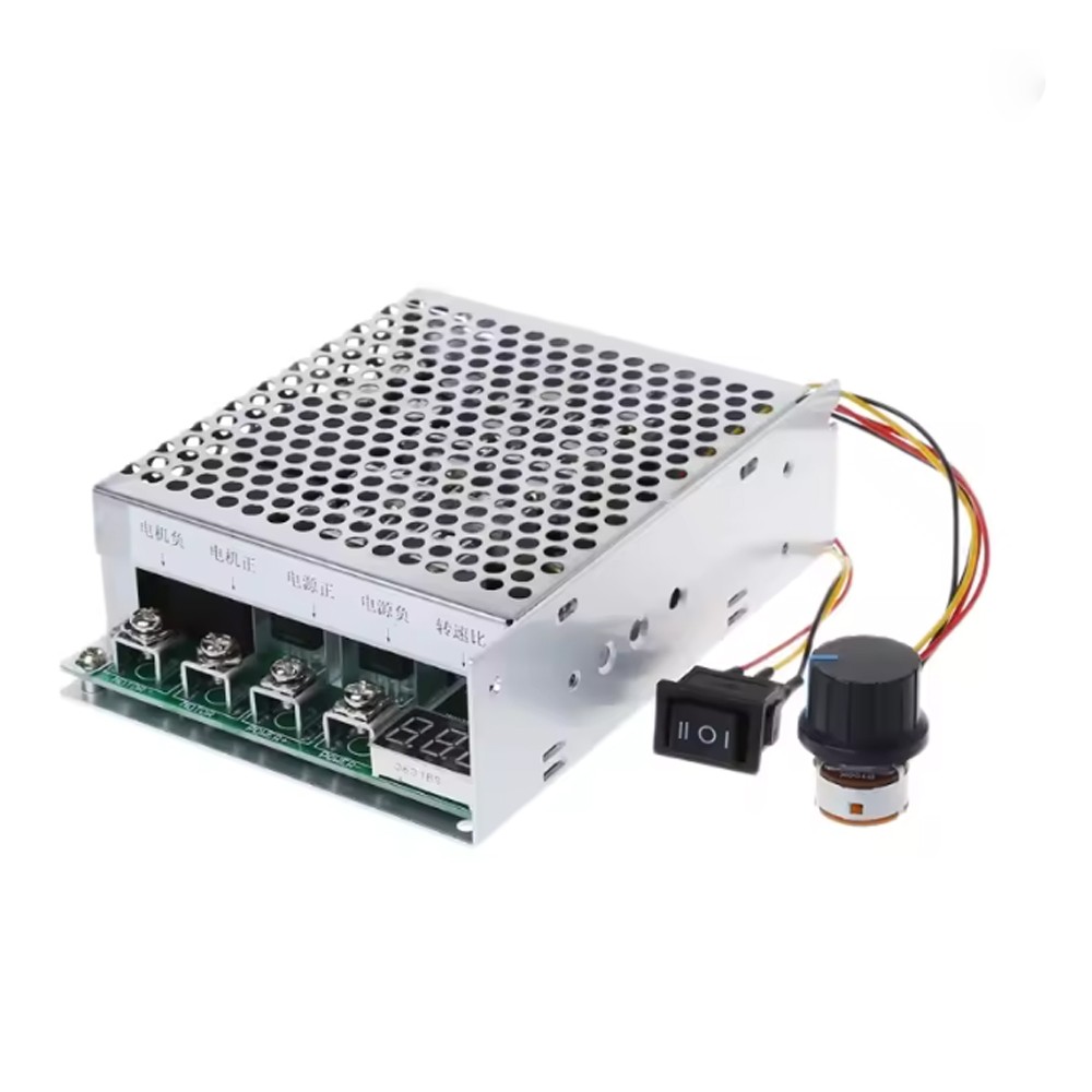 Motor Speed Controller 40A Forward Reverse DC Motor Controller for Brushed Motor