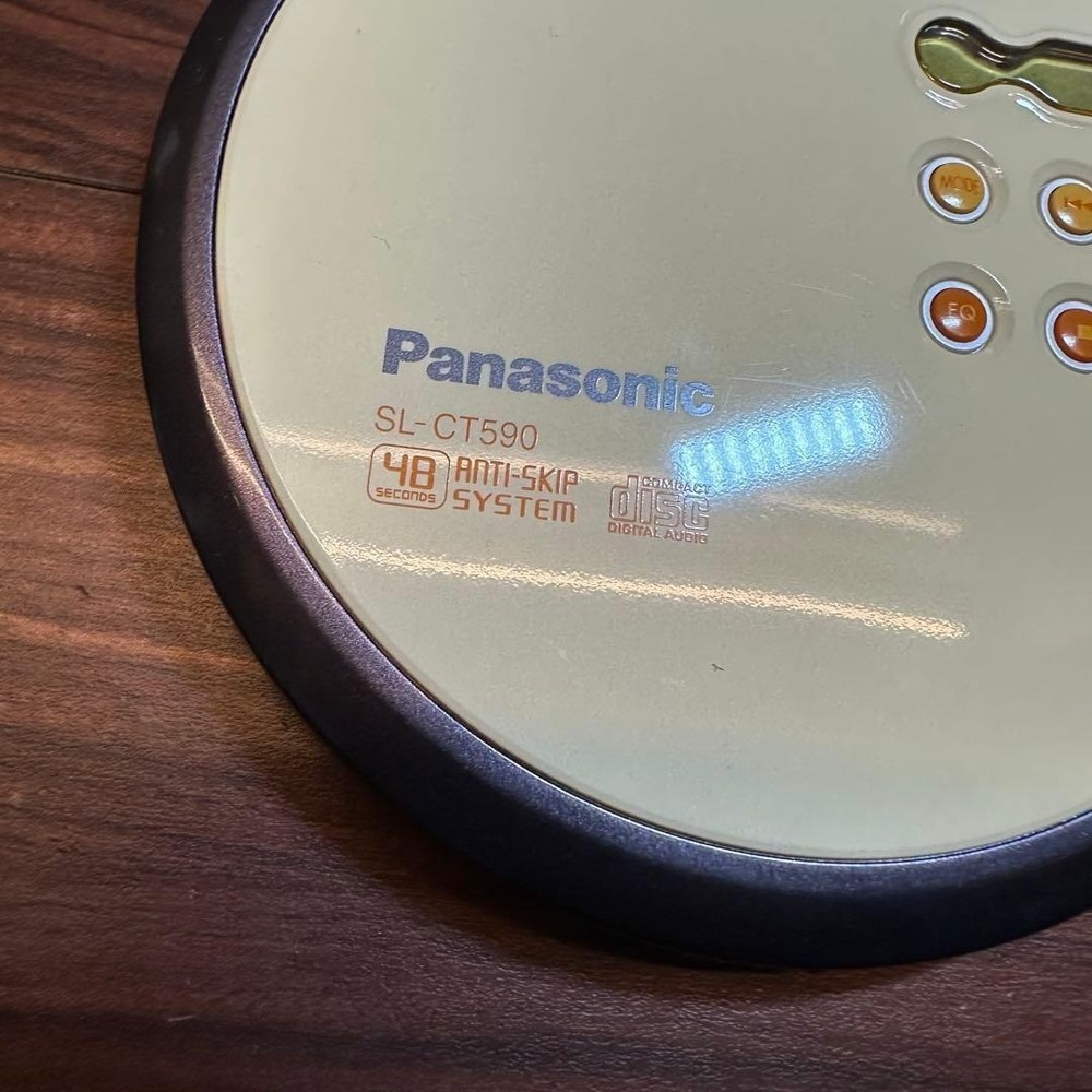 Panasonic Portable CD Player SL-CT590 5534 From Japan