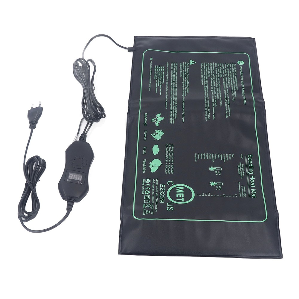 Heat Mat Digital Thermostat Waterproof Efficient Versatile Star