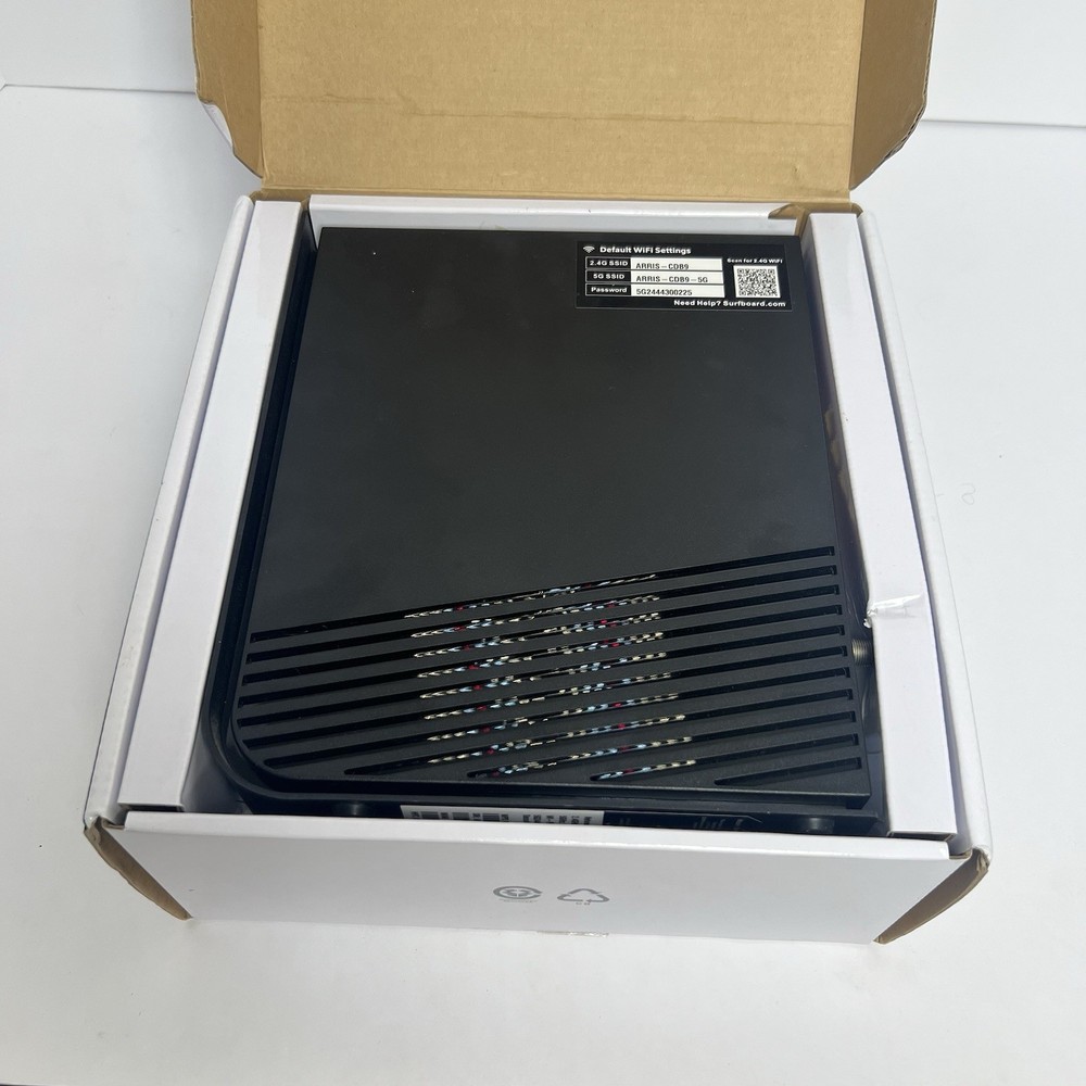 Arris SURFboard SBG7400AC2-RB Wireless Cable Modem Missing Power Cord