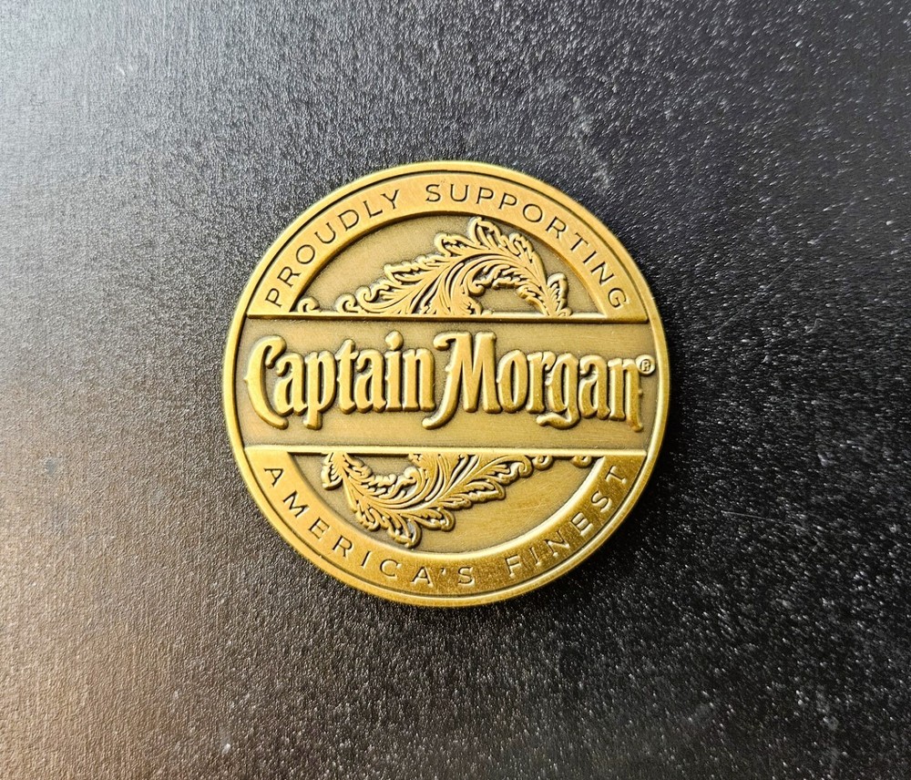 New Captain Morgan Challenge Coin Souvenir