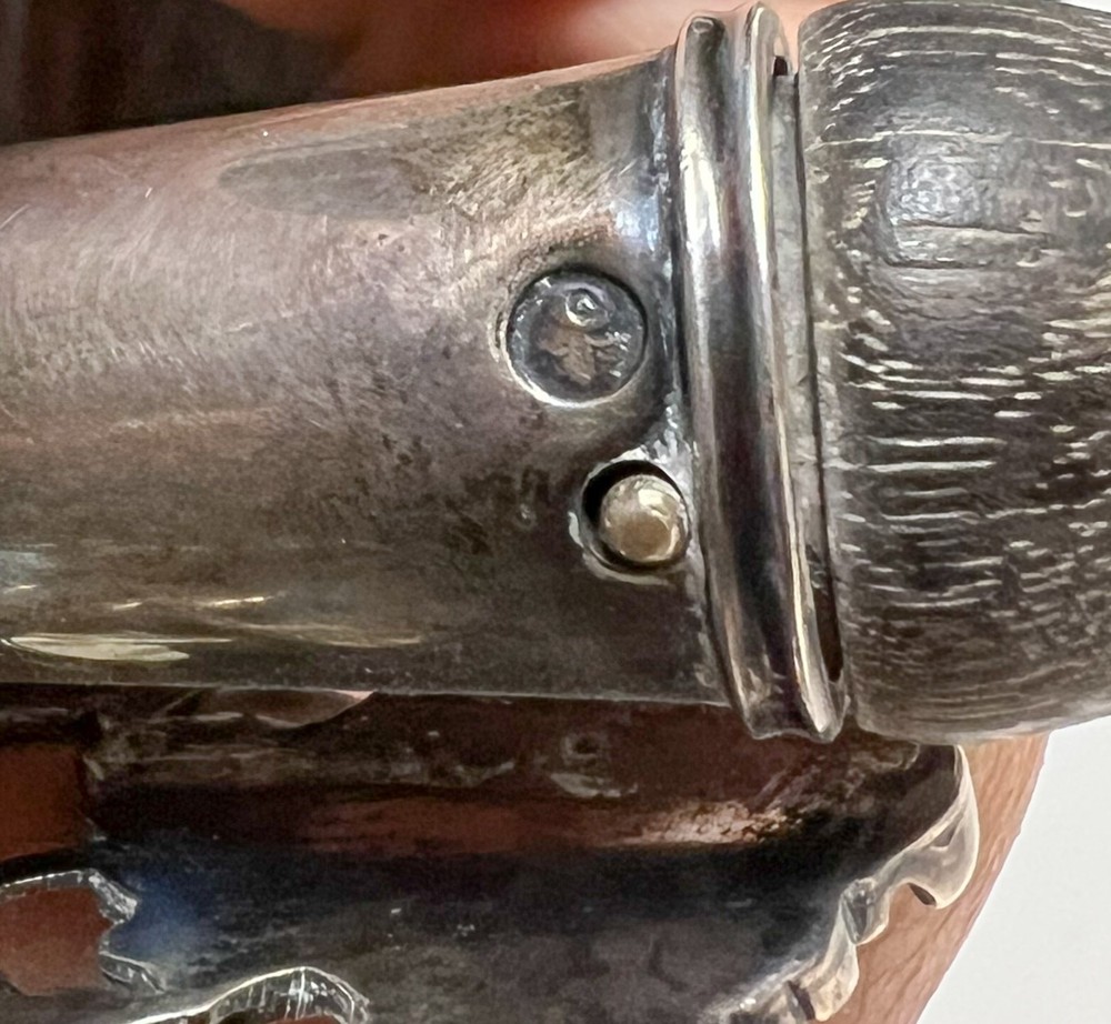 19th Century Dutch Silver footed Brazier with copper lining