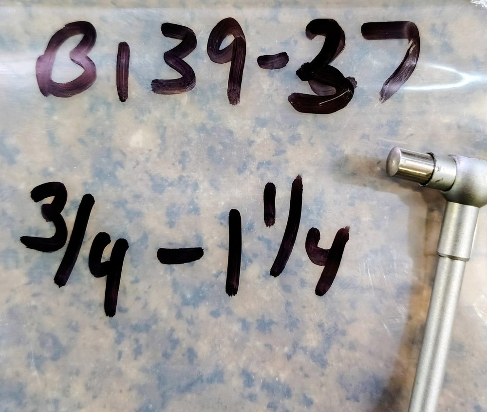 🗽 VINTAGE MINI L.S. STARRETT 2-1/2"OD CALIPER