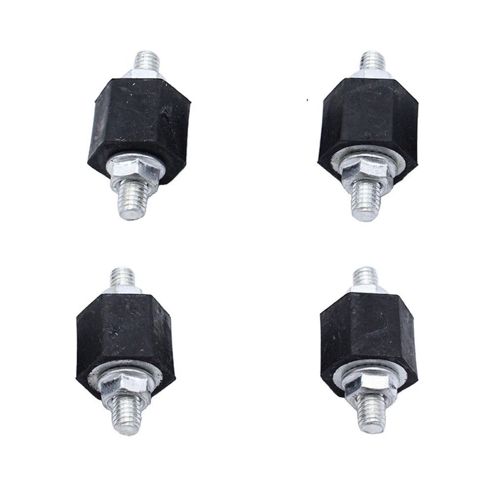 High compatibility rubber bearing holder for intercooler rubber mounts black