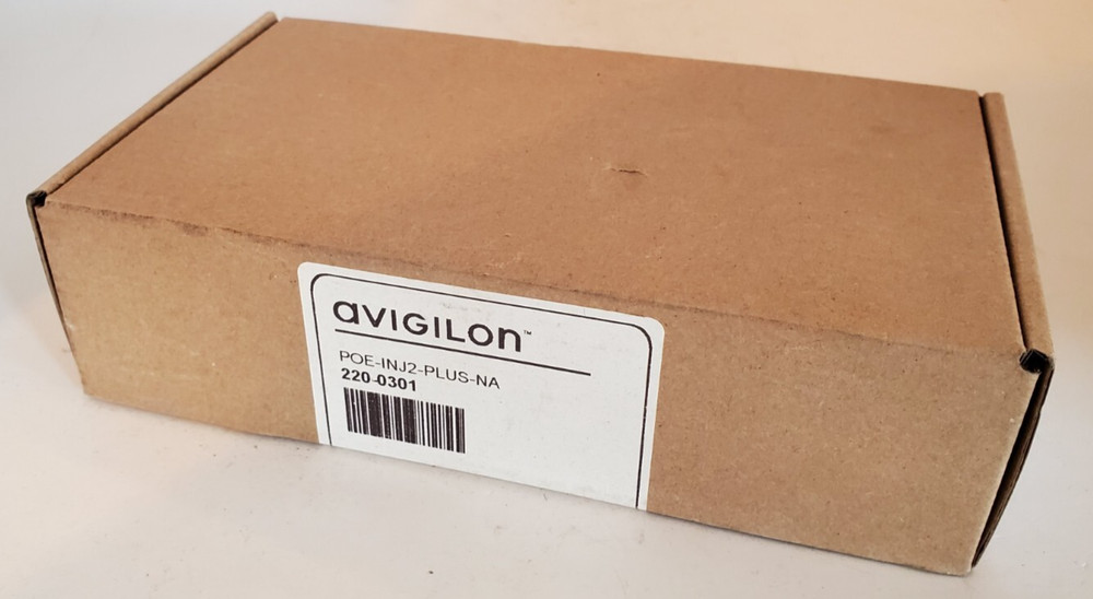 Avigilon POE-INJ2-PLUS-NA 220-0301 Power Source