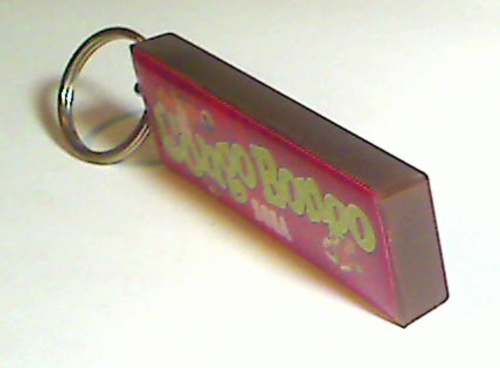 Congo Bongo Arcade Marquee Coin Door accessory Keychain