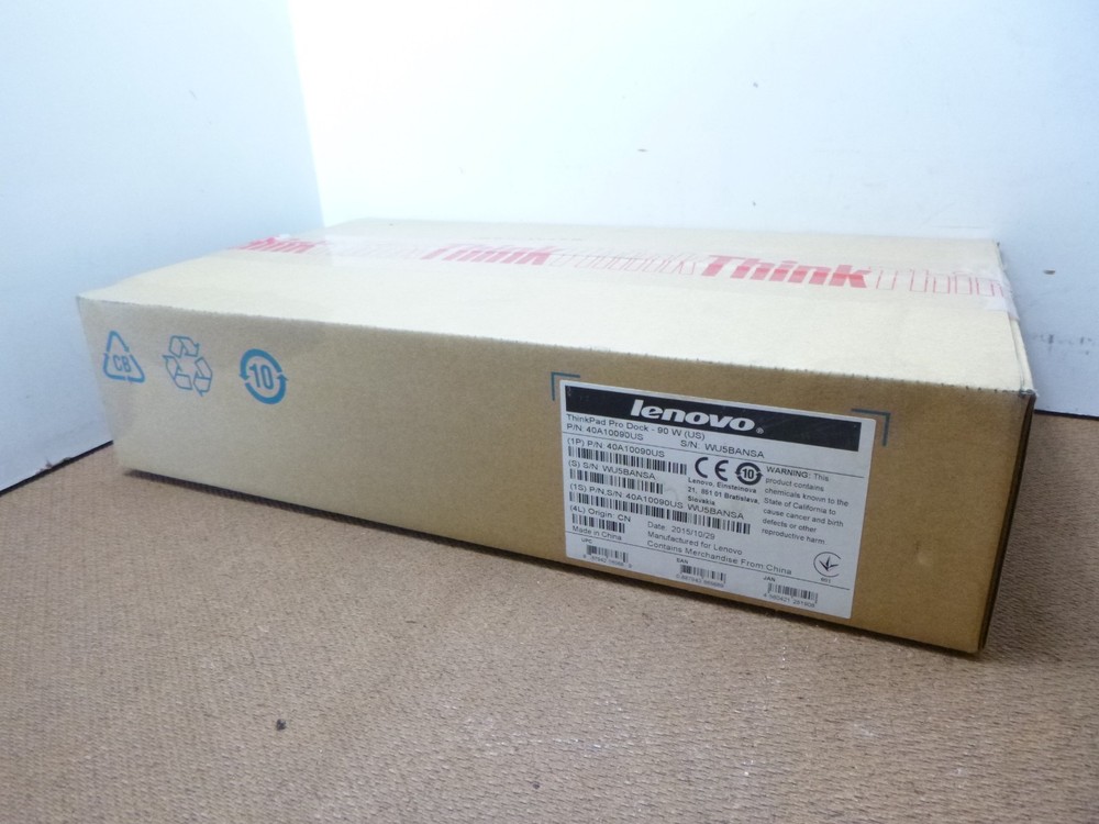 Lenovo 40A10090US ThinkPad Pro Dock 90 W (US)